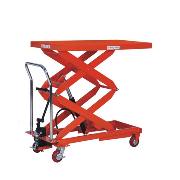 1ton electric manual hydraulic scisssor lift table