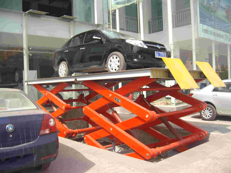 stationary car lift cargo 1
